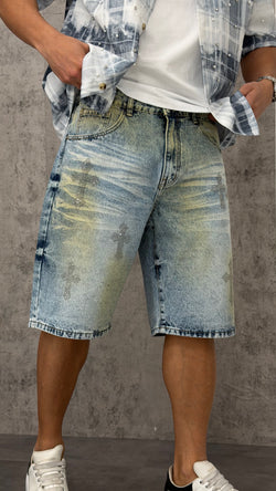 Pantaloncino Jeans Cross Light