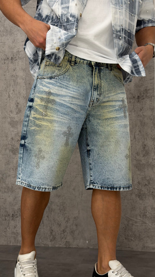 Pantaloncino Jeans Cross Light