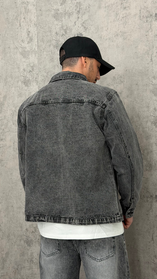 Giacca Denim Grey Sparkle