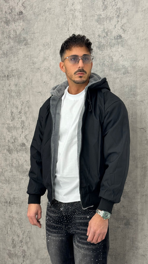 Pellicciotto Double Face Respect Grey