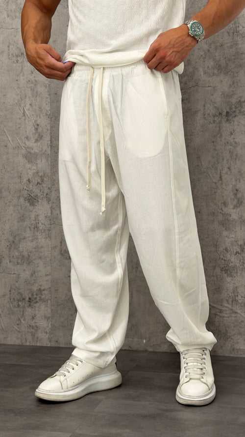 Pantaloni Lino Malaga