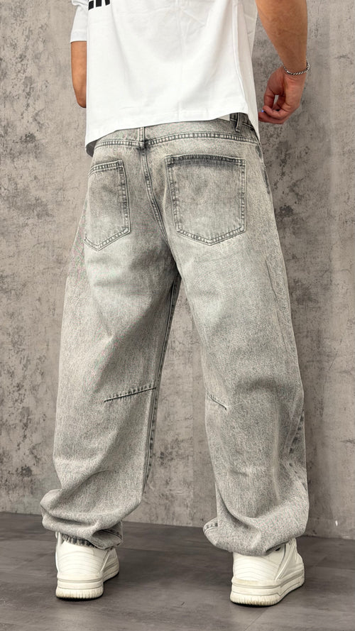 Jeans Balloon Black Cross