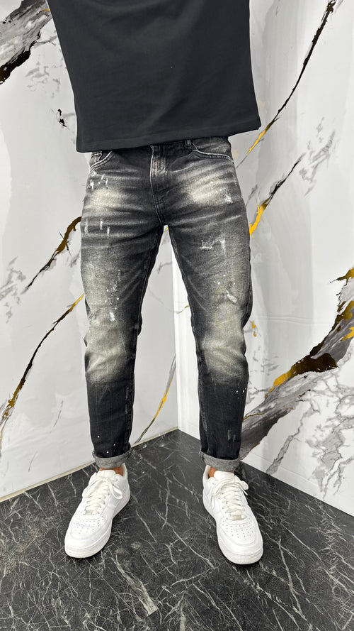 Jeans Ink Splash