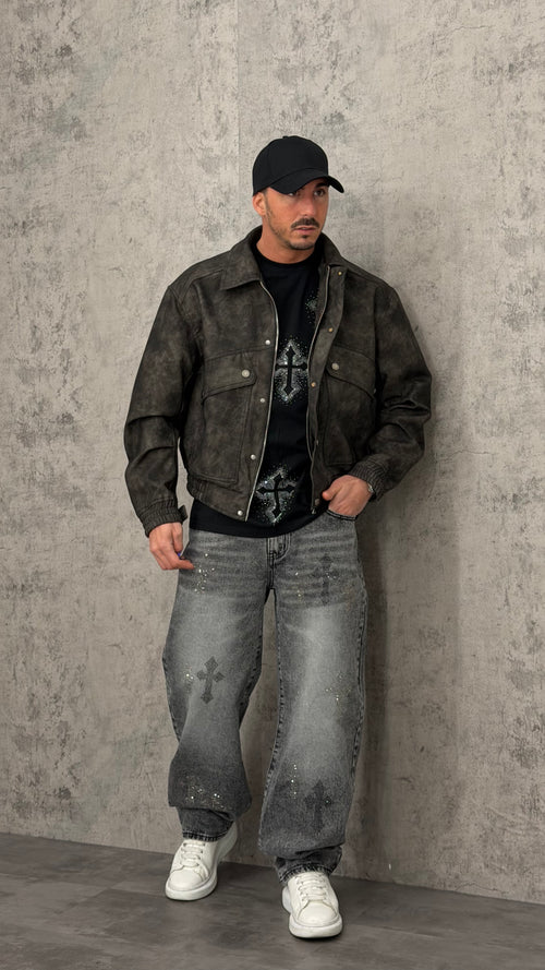 Giacca Street Oversized Black