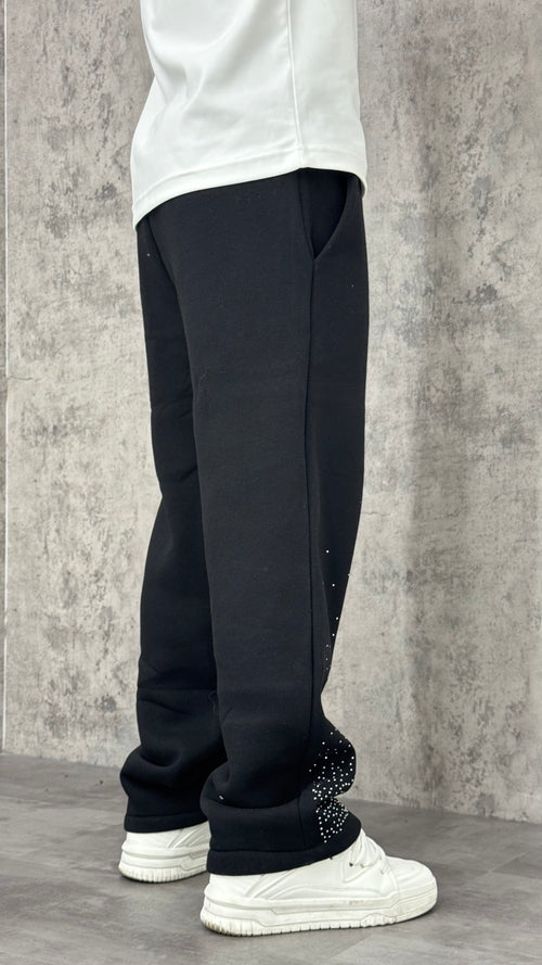 Pantalone Tuta Shiny Lace Wide