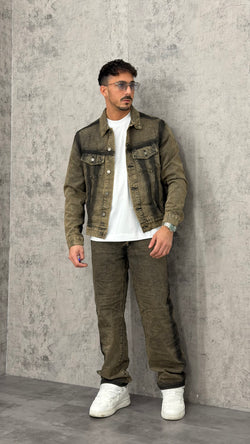 Coordinato Brown Drift Set