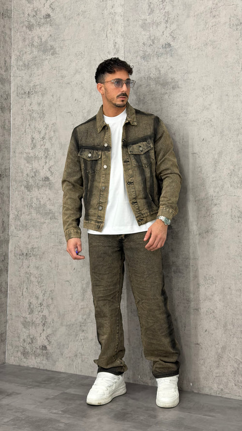 Coordinato Brown Drift Set