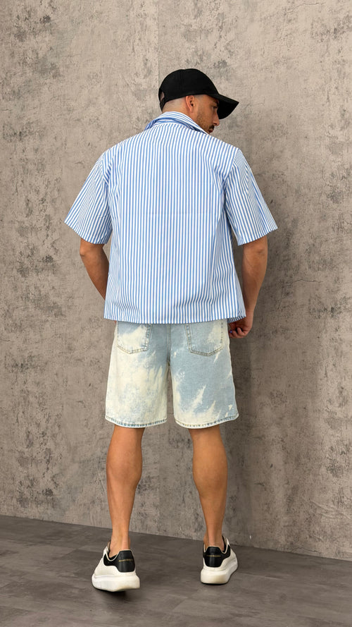 Pantaloncino Jeans Ice Washed