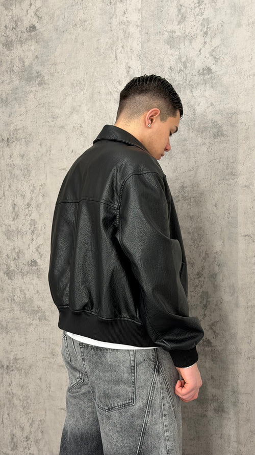 Giacca Varsity Black