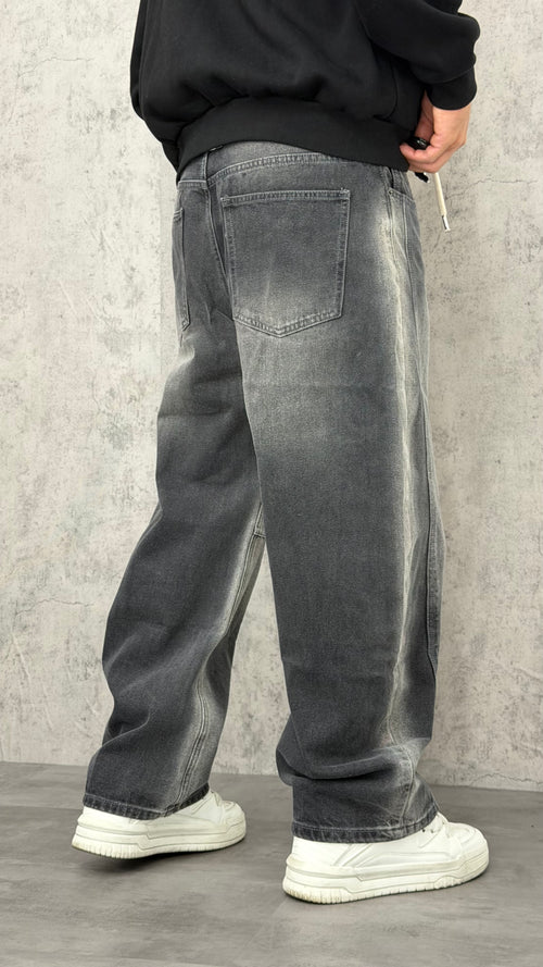 Jeans Balloon Black Fade