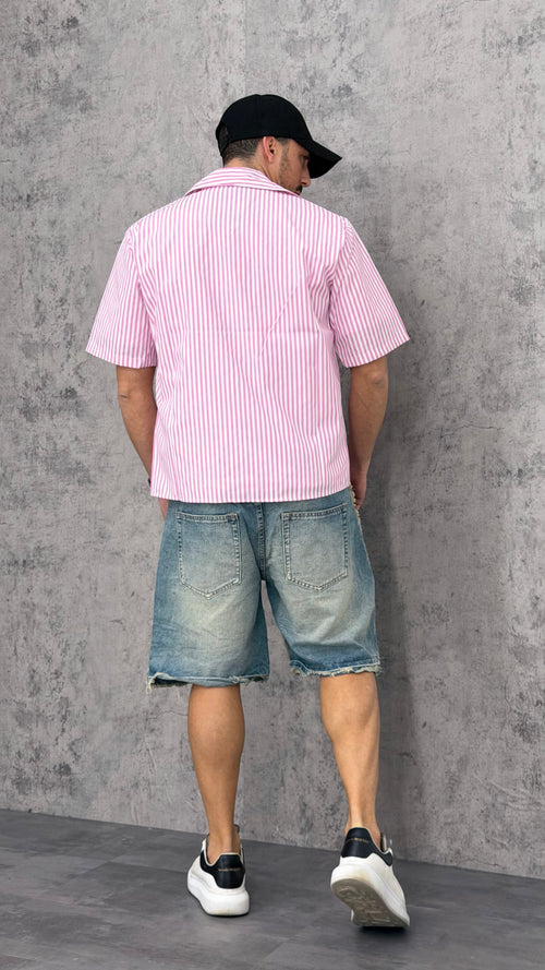 Pantaloncino Jeans Triple Button