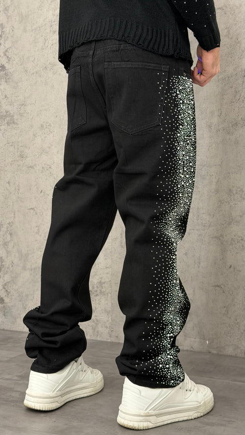 Jeans Black Stripe Spark