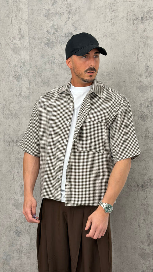 Camicia Crop Squared