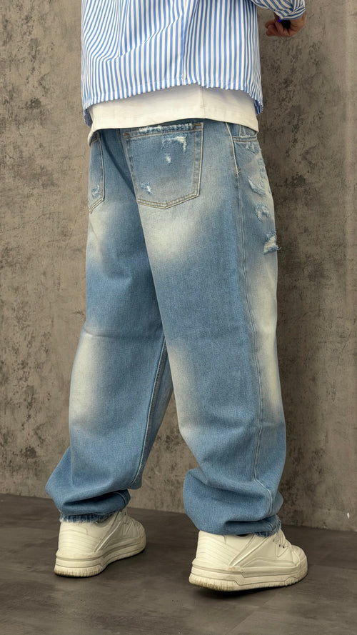 Jeans Baggy Sky Fade