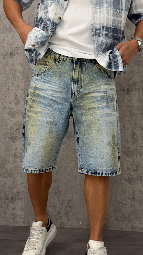 Pantaloncino Jeans Cross Light