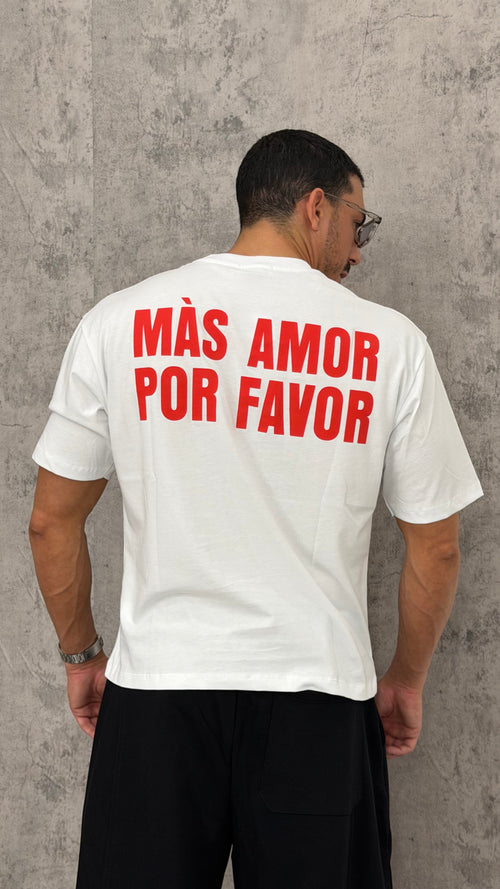 T-Shirt MAS AMOR POR FAVOR