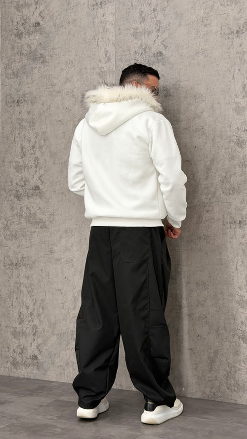 Felpa Fur Hood