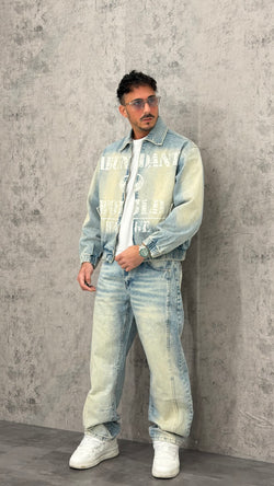 Coordinato Light Denim Balloon