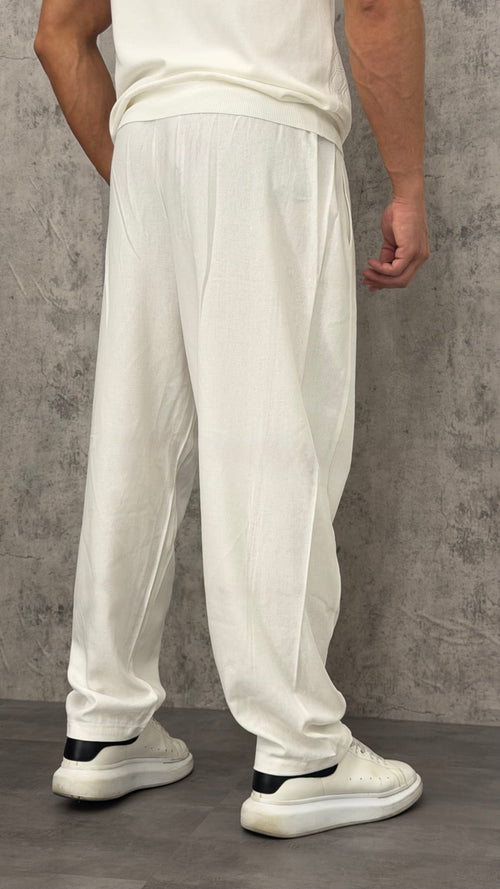Pantaloni Lino Malaga