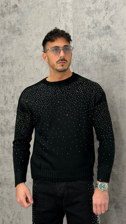 Maglioncino Crop Crystal Drop