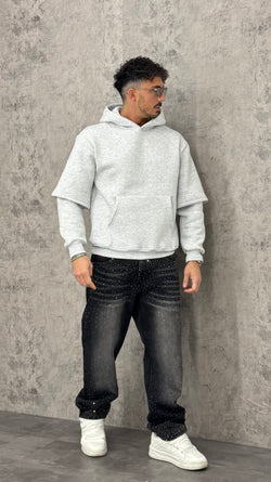 Felpa Layered Sleeve