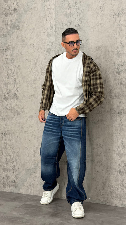 Jeans Ballon Blue Faded