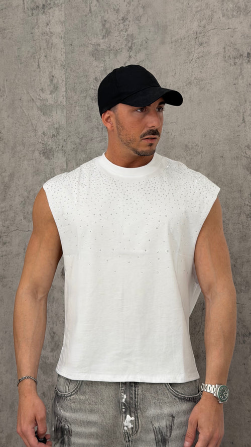 T-shirt Smanicata Crystal Drop