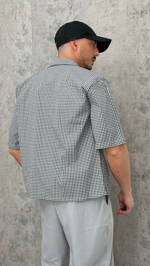 Camicia Crop Squared