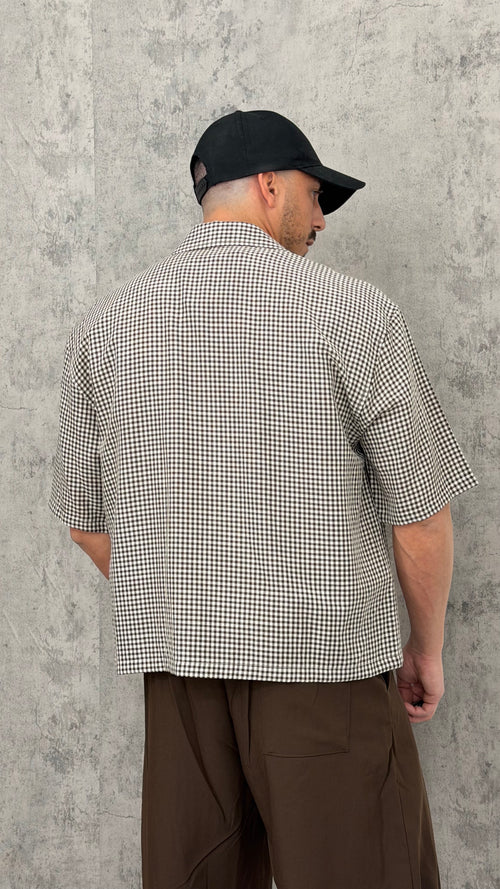 Camicia Crop Squared