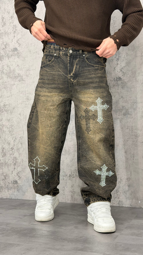 Jeans Ballon Cross Shine