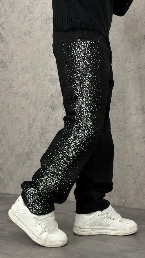 Jeans Black Stripe Spark