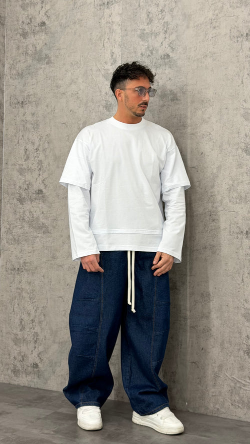 Jeans Denim Balloon Fit