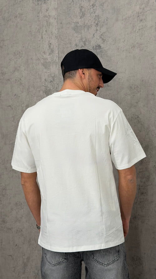 T-shirt Full Cross Crystal