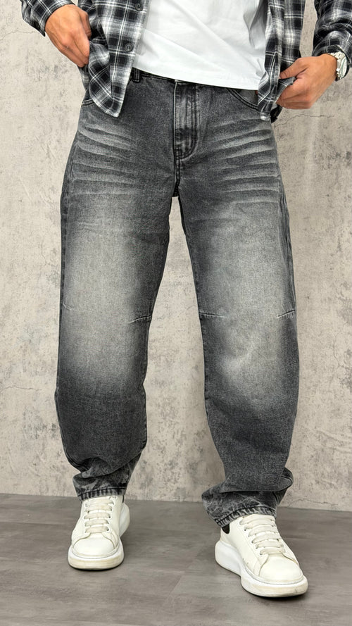 Jeans Balloon Grey Fade