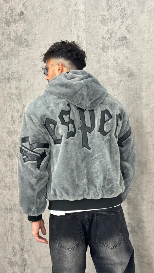 Pellicciotto Double Face Respect Grey