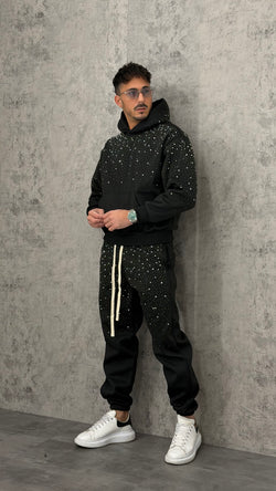 Coordinato Tuta Glitter Hood