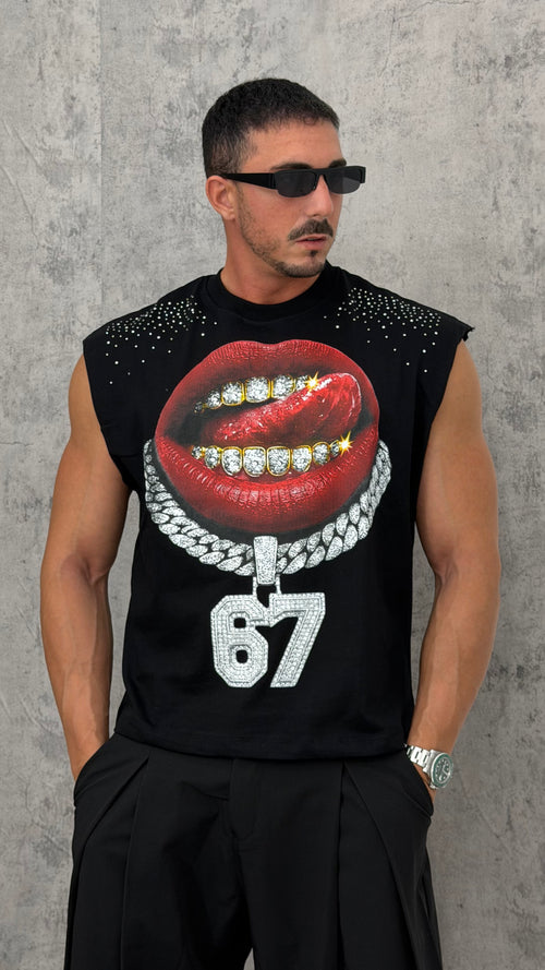 T-shirt Smanicata Temptation Shine