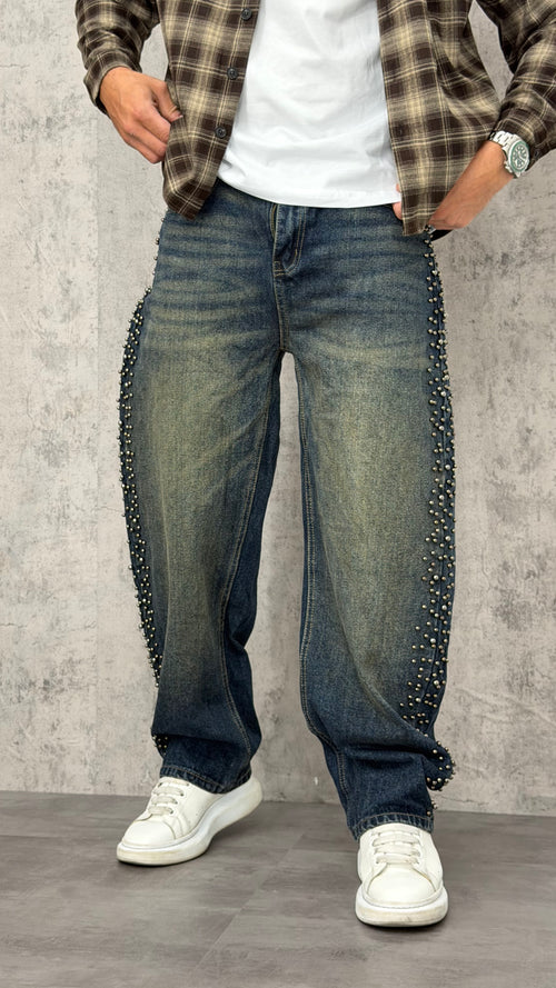 Jeans Balloon Steel Pearl