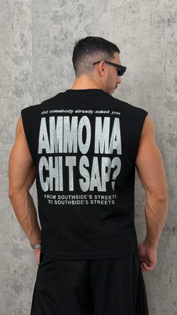 T-Shirt smanicata AMMO MA CHI T'SAP