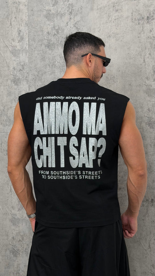 T-Shirt smanicata AMMO MA CHI T'SAP