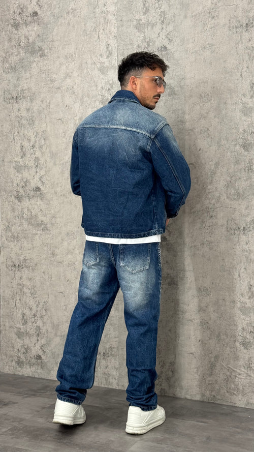 Coordinato Denim Shine Set