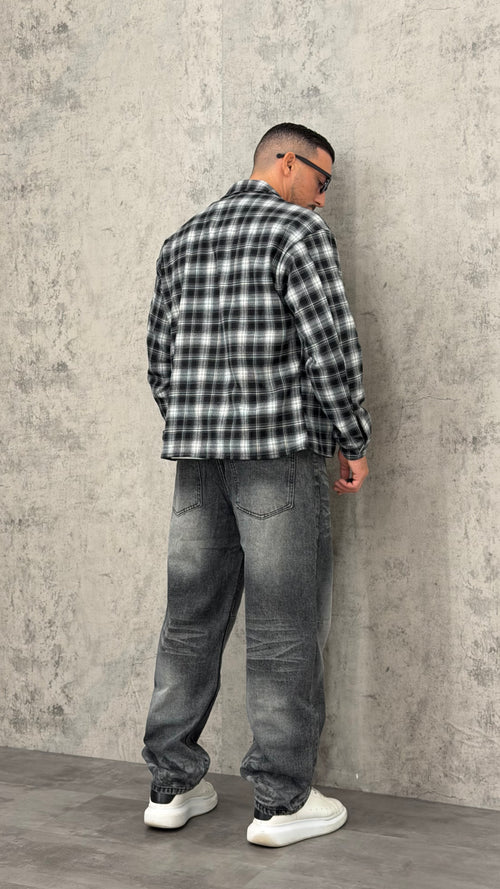 Jeans Balloon Grey Fade