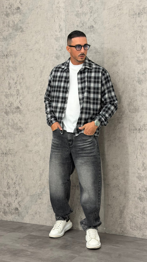 Jeans Balloon Grey Fade