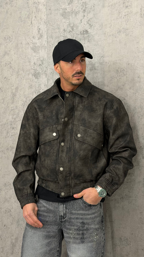 Giacca Street Oversized Black