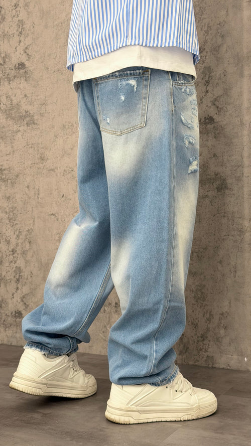 Jeans Baggy Sky Fade