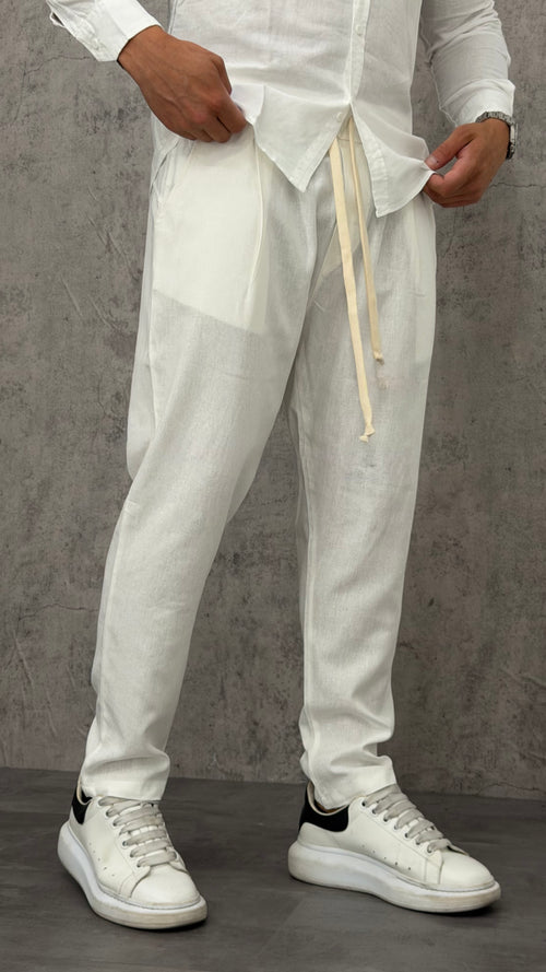Pantalone Lino Lace