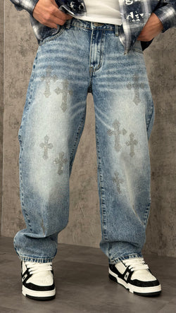 Jeans Balloon Cross Shine