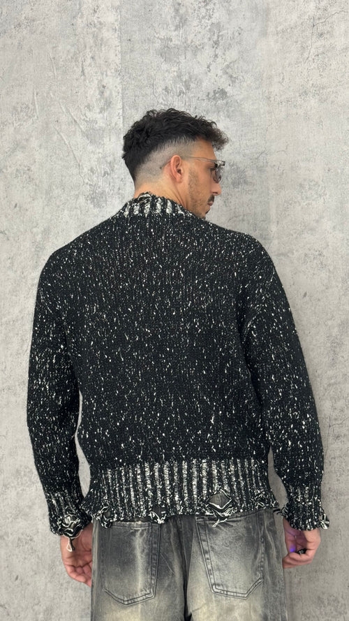 Maglione Girocollo Destroyed