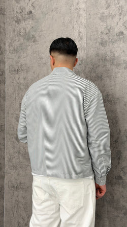 Camicia Crop Lined Pocket