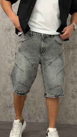 Pantaloncino Jeans Stitch Diamond